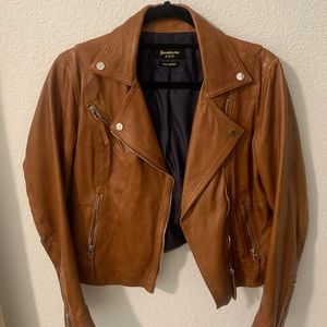 Stradivarius leather jacket